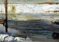 浮氷 ジョージ・ウェスリー・ベローズ 1910 写実的な風景 ジョージ・ウェスリー・ベローズ